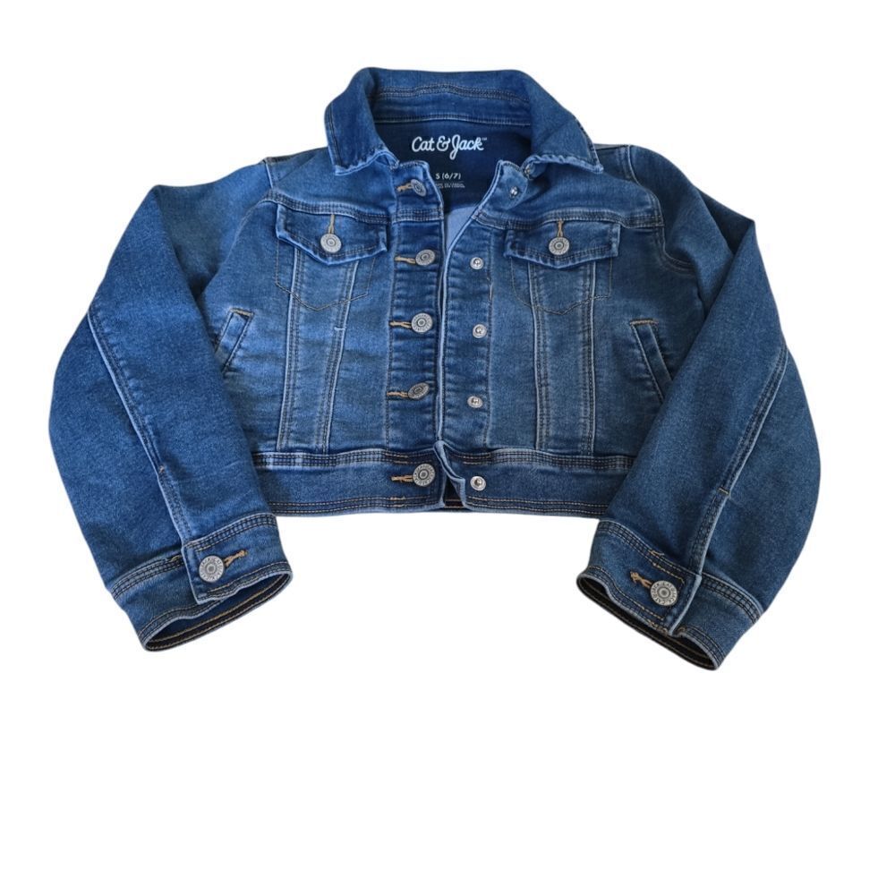 Cat and jack jean jacket Small
